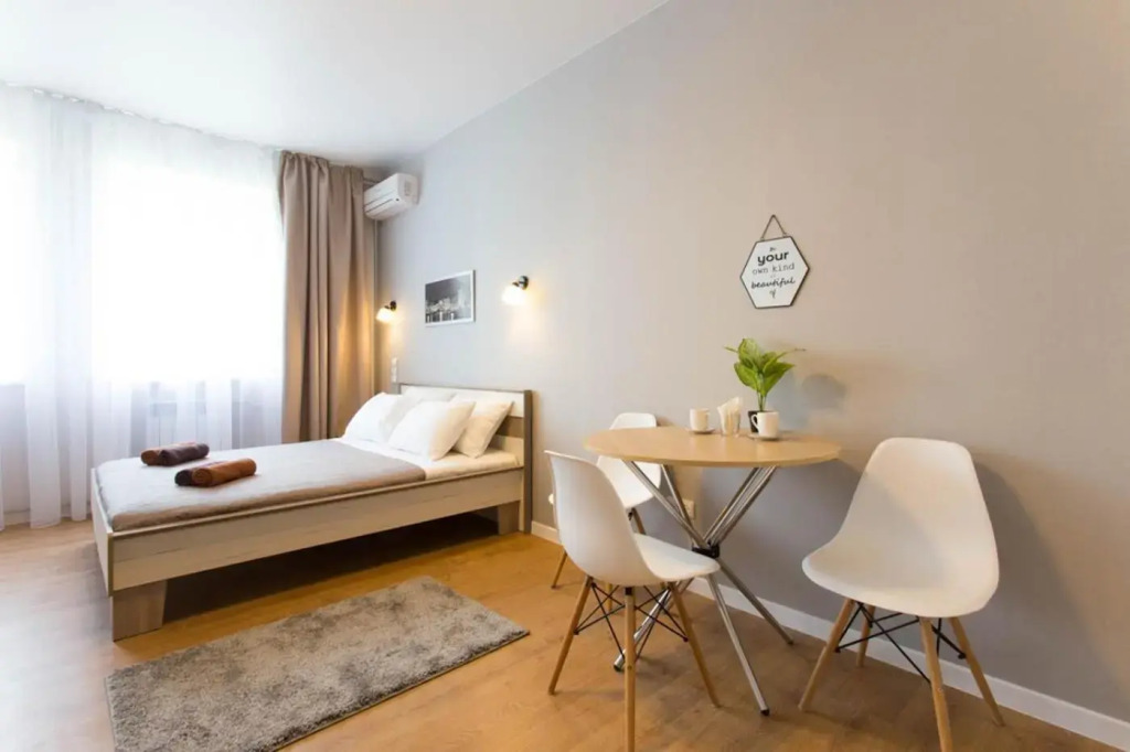 Modern studio, metro Pushkinska and Universytet - Chernyshevska str. 95-2