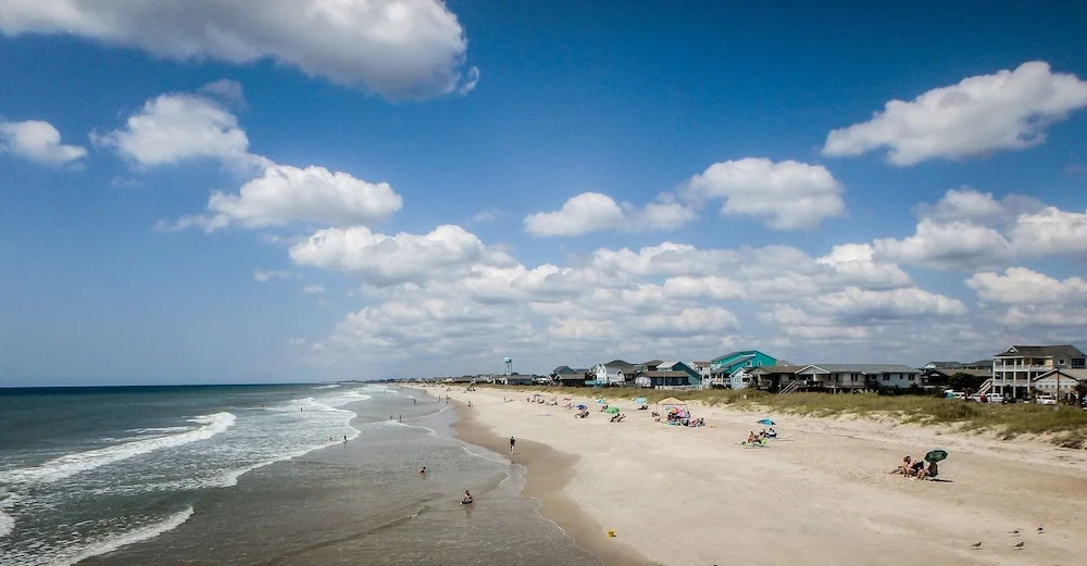 New Listing! Coastal W/ Pool, Walk To Beach 4 Bedroom Home