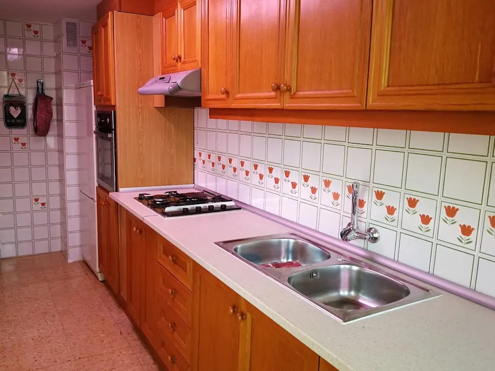 Apartamento con vista al mar en playa Malvarrosa