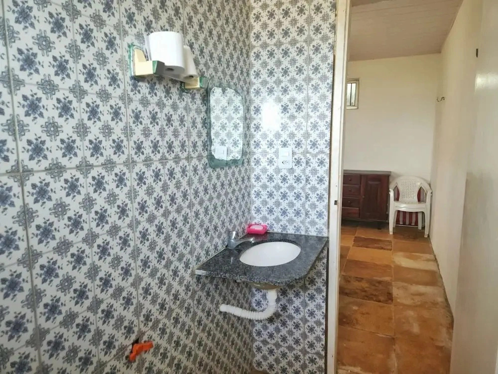 Casa P na Areia com Piscina e Ar em Morro Branco