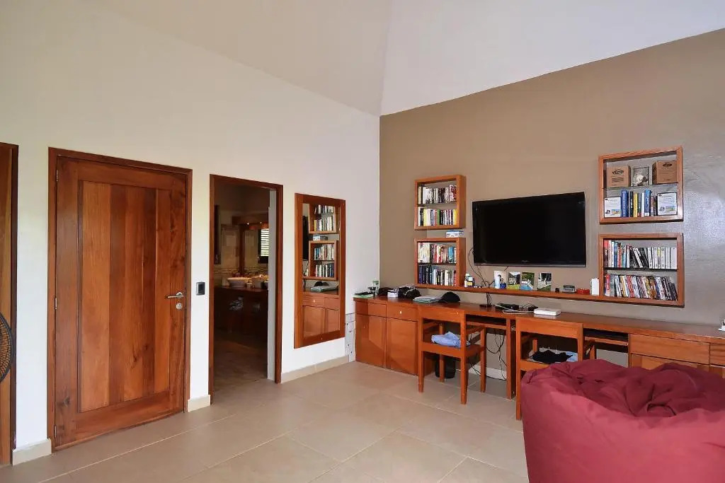 Las Terrenas Front Beach And Garden Villa with private staff