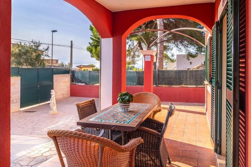 House With 3 Bedrooms in Llucmajor, With Wonderful sea View, Private Pool, Furnished Terrace Near the Beach