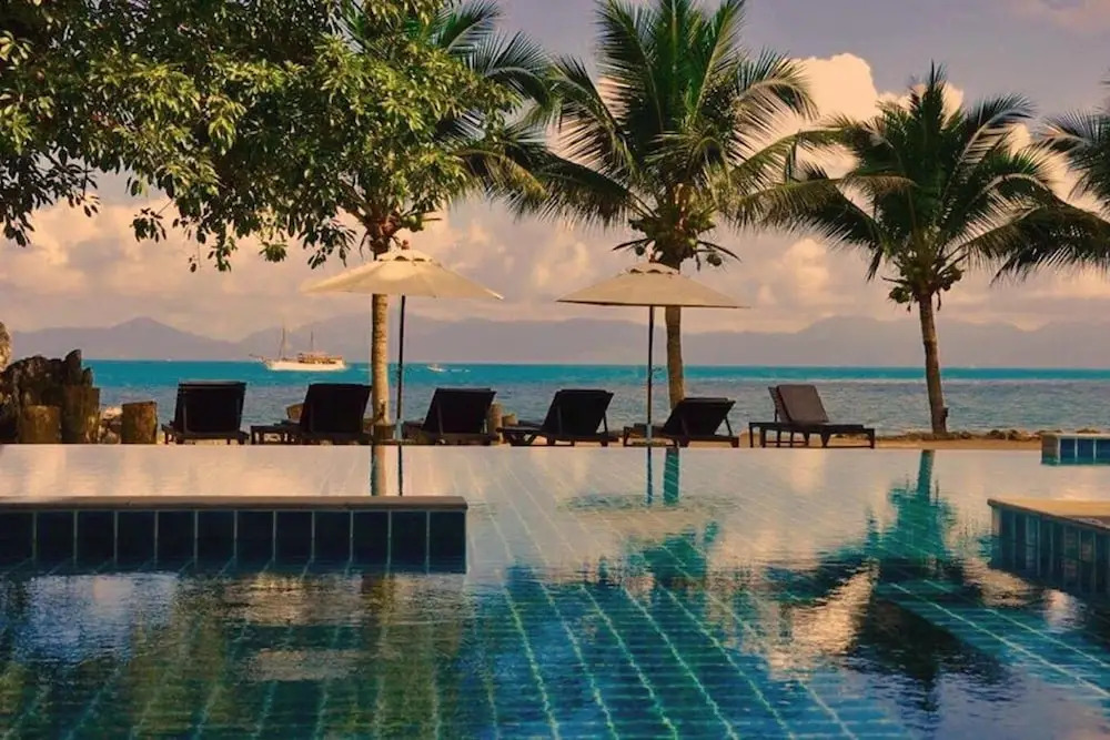 2 Bedoom Beach Front Villa Laem Noi SDV098-By Samui Dream Villas