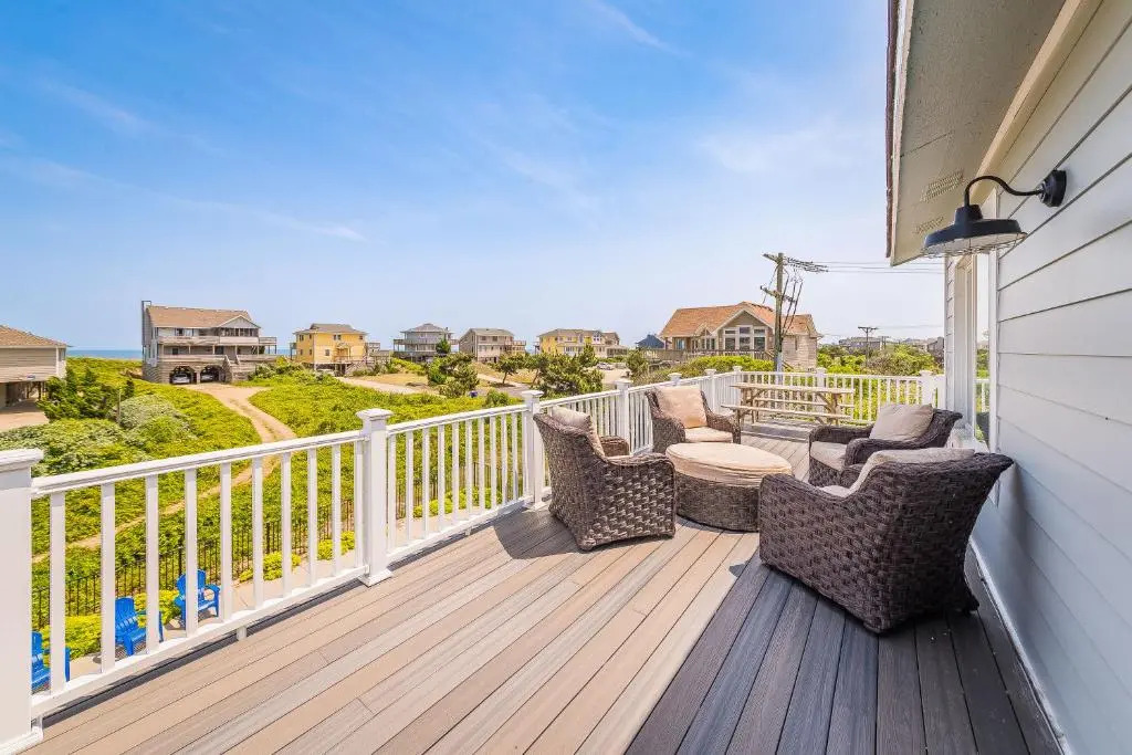 Arcadia - Duck, Caffeys Inlet, Ocean Views, 50 Yards to Beach, Pool, Pets OK, Cul-de-sac Location