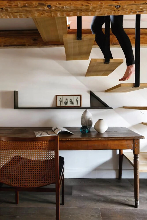 Lappartement au-dessus du
