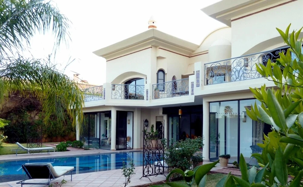 Villa With 6 Bedrooms in Marrakech, With Private Pool, Enclosed Garden