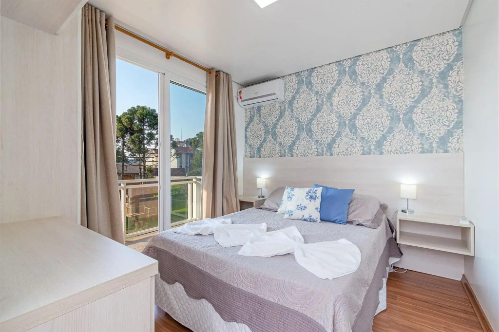 Apartamento Vivendas do Lago a 900 metros da Catedral