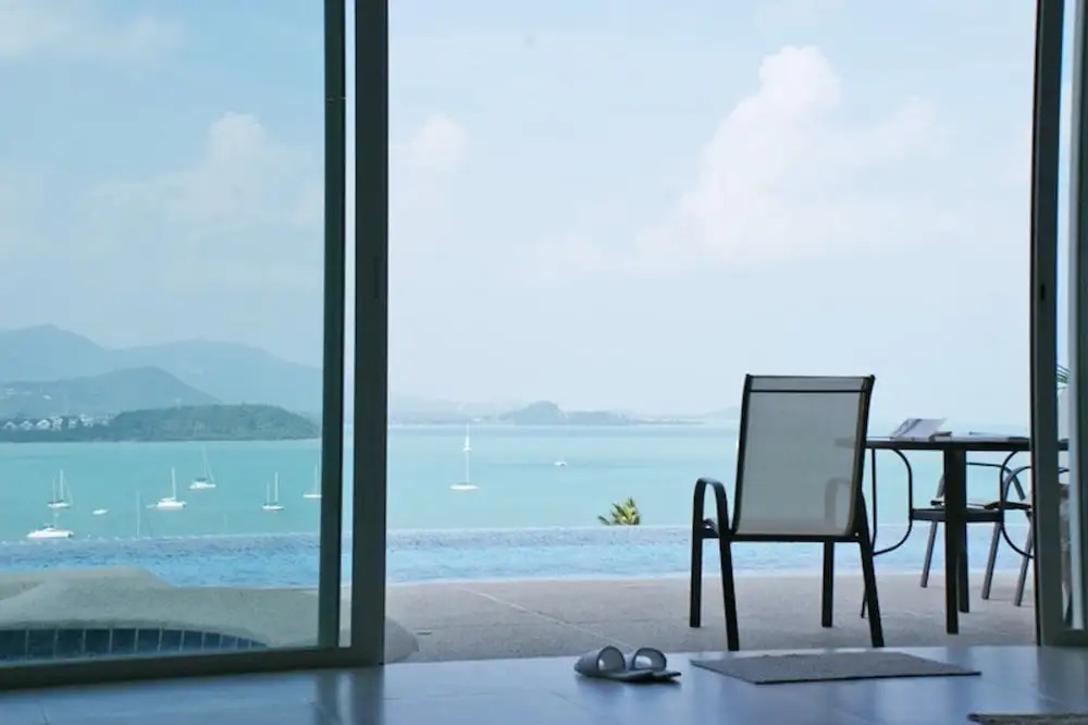6 Bedroom Sunset Sea Views Twin Apartments SDV120/097-By Samui Dream Villas