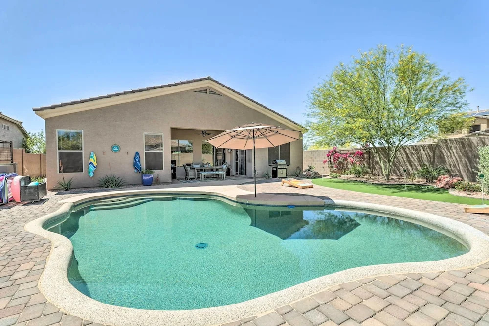 Near Golf & Spring Training: Goodyear Home w/ Pool