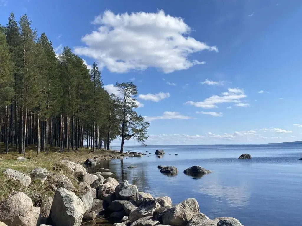 Kareliya kottedzh Vremena goda
