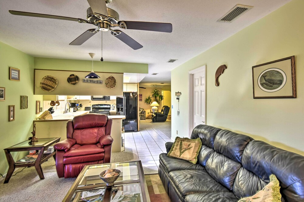 Merritt Island Home w/ Boat Dock on Canal Front!