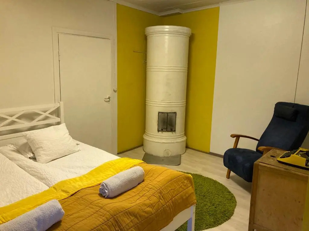 Mäkiharju guesthouse - Adorable 1-bedroom place with a sauna