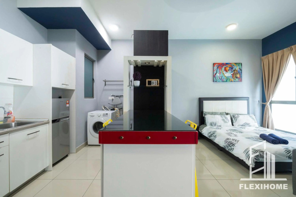 Colour-Theme Designed, Private Studio Home, Cybersquare 27B Cyberjaya, Flexihome-MY