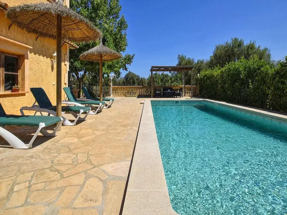 Villa in Manacor with Pool and Tennis Court