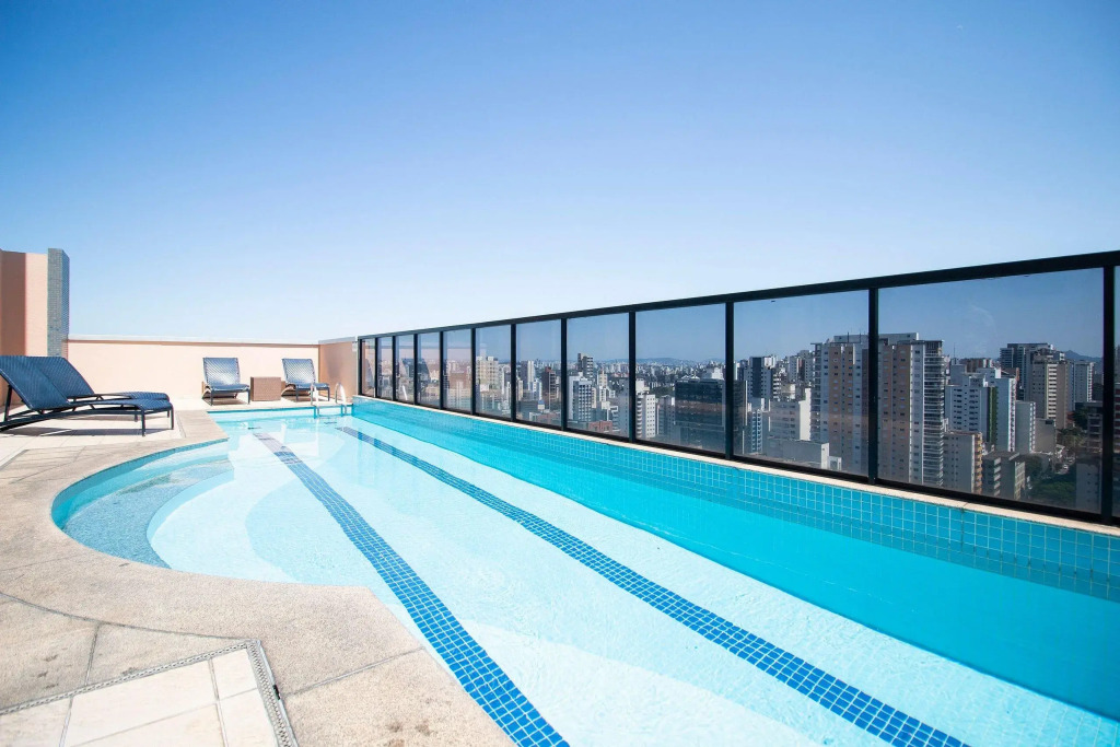 Duplex Em Pinheiros Com Vista Incrível, Piscina, Ac