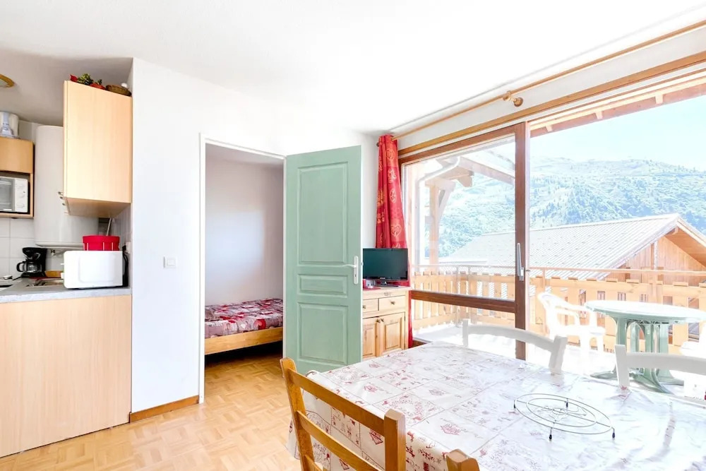 Apartment With 2 Bedrooms in Valmeinier, With Wonderful Mountain View