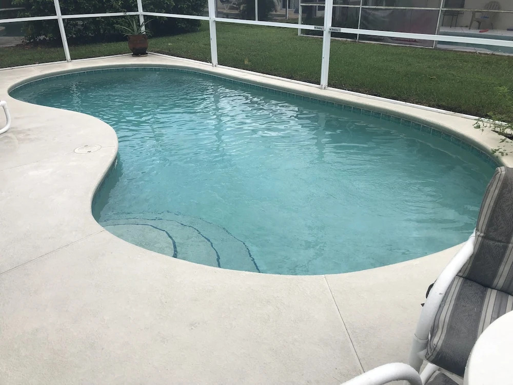 Cozy 3 Bed Home with Private Pool in Disney Area WN156BL