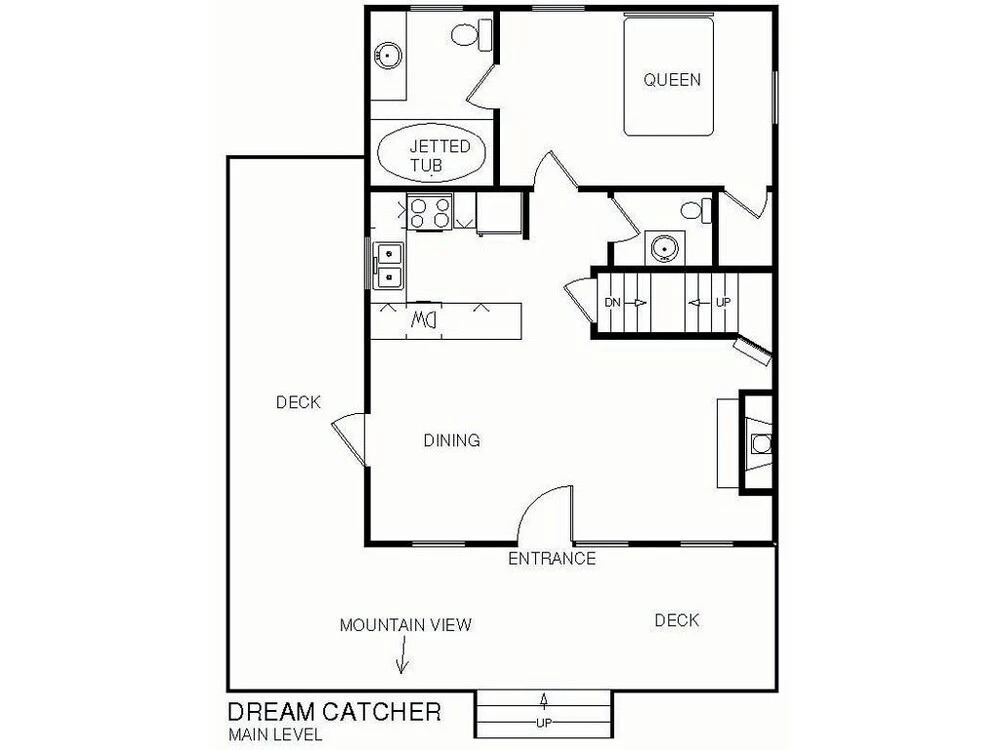Dream Catcher, 2 Bedrooms, Hot Tub, Near Golf Course, Views, Sleeps 6