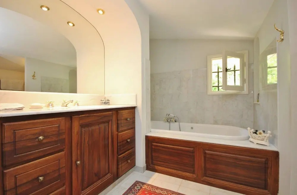 Provencal in a Height Overlooking Greenery