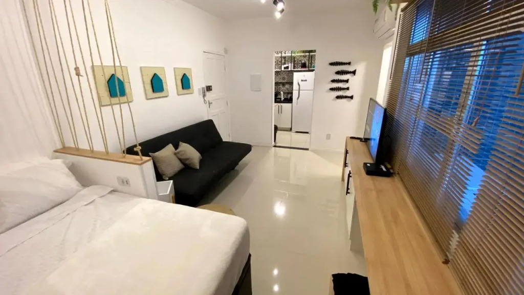 Studio moderno na avenida da praia - Boqueirão