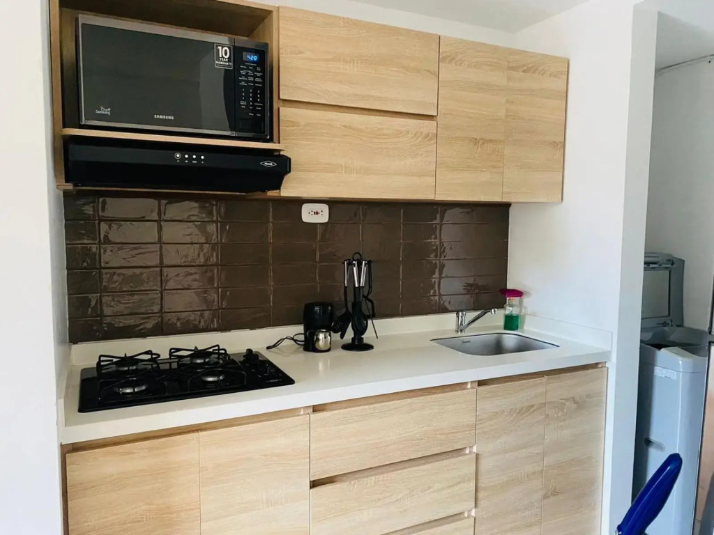 Moderno y tranquilo apartamento cerca a termales.