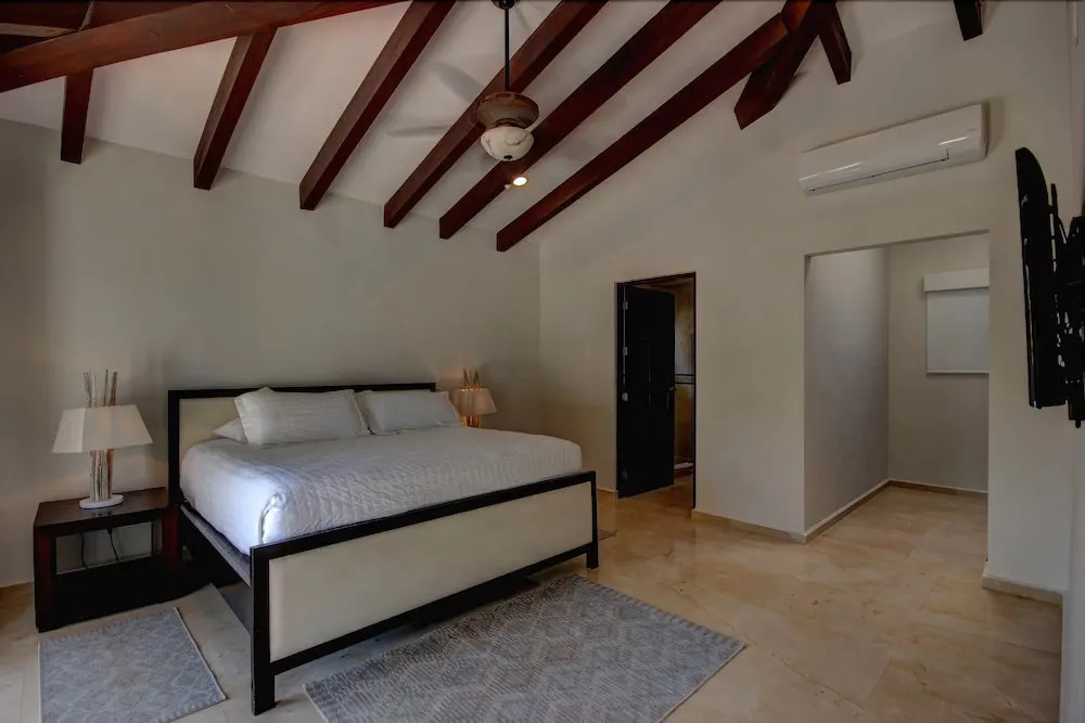 Wonderful 6 Bedroom villa 5 steps to the Best Beach in Playacar