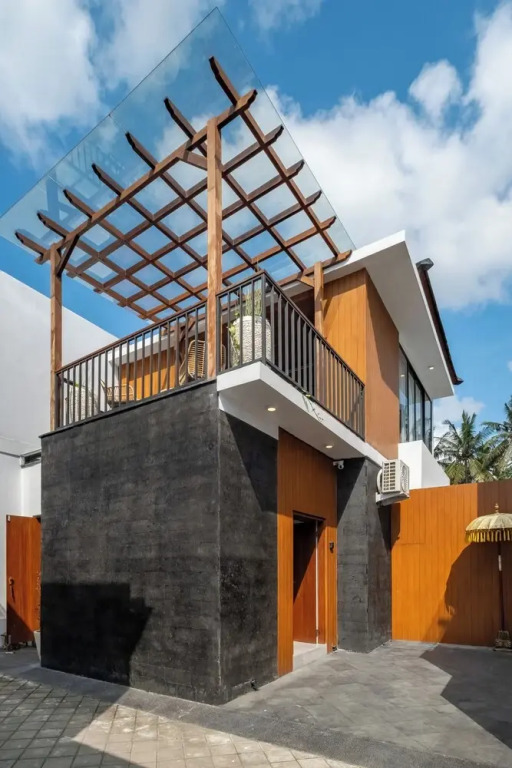 2BR Private Pool Villa in Ubud, Balcony View