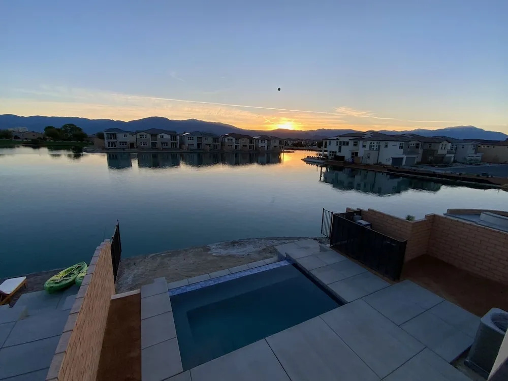 Lakeside in the Desert