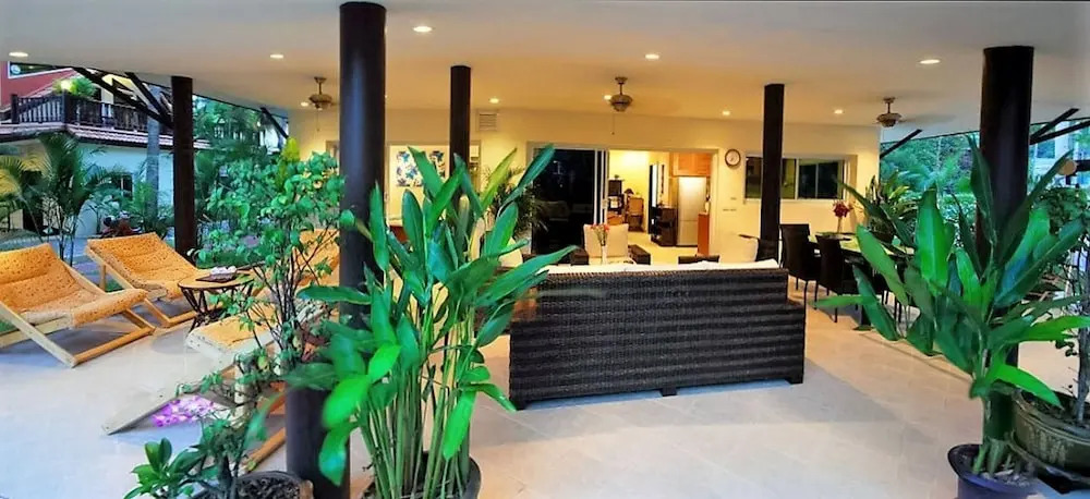 Luxurious Thai-Style Villa with a Swimming Pool Just 20 Meters from Beach Access