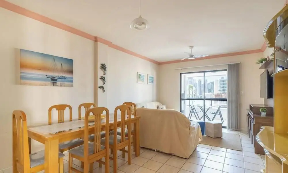 Apt With sea View and Barbecue in Itapema Gbl601