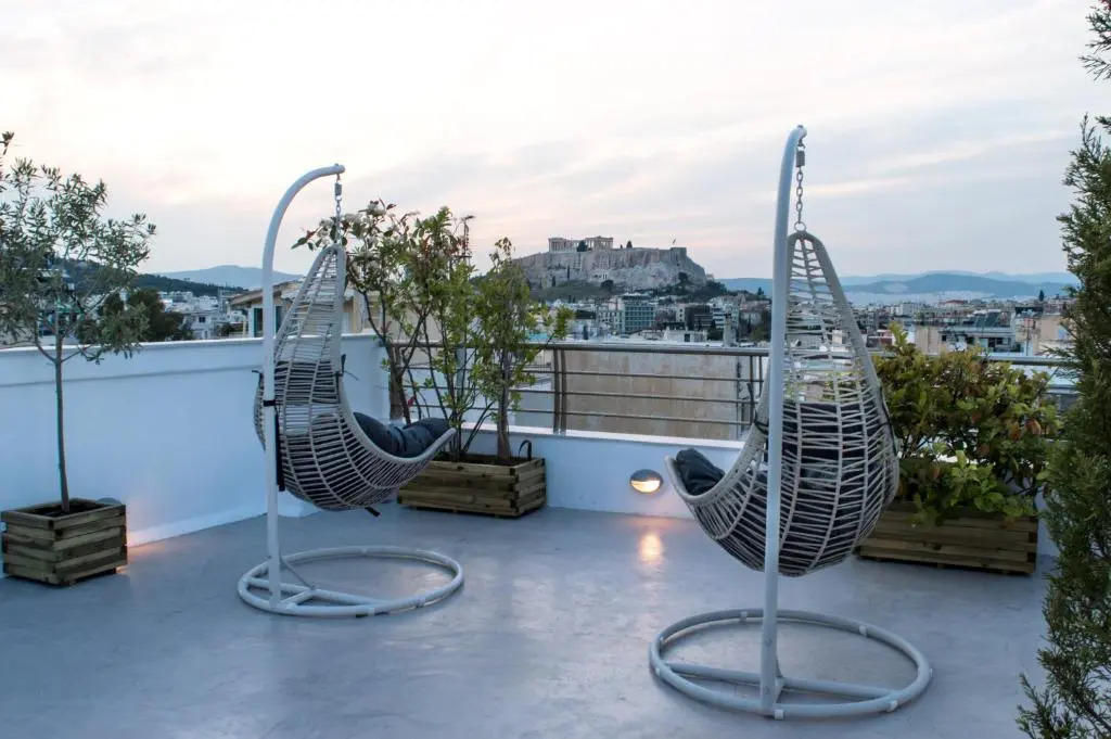 Acropolis View Rooftop Apartment Athens