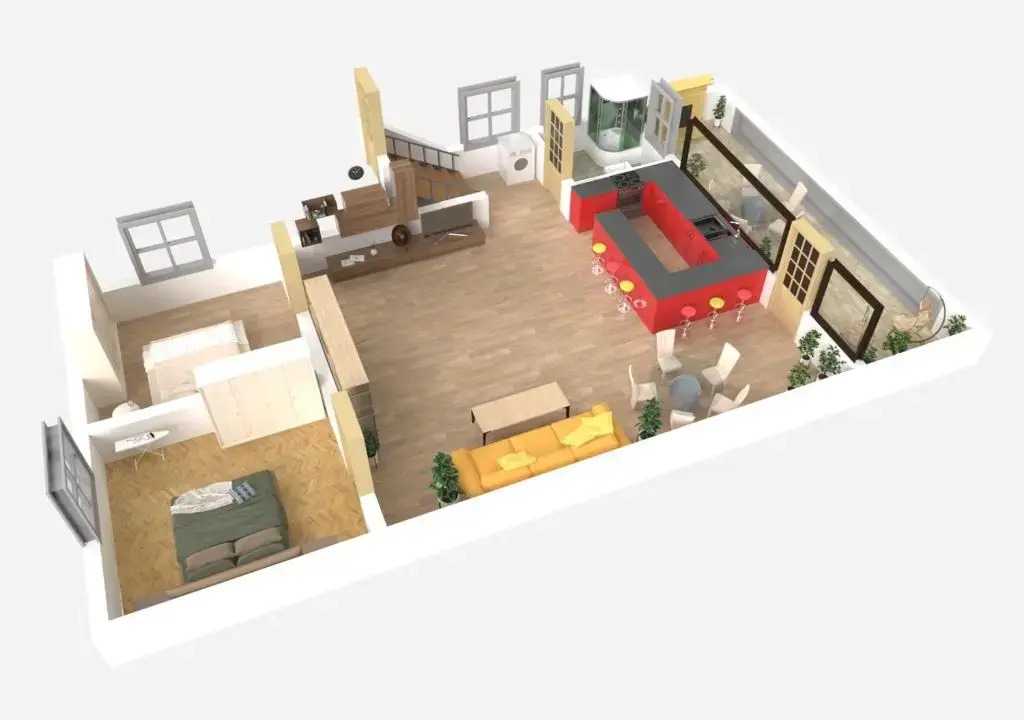 River View Apartment in the center of the city