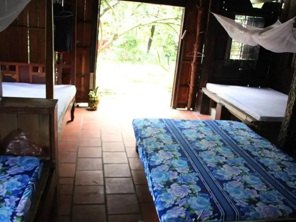 Peaceful Homestay in the Middle of Fruit Garden - Room With Four Double Beds