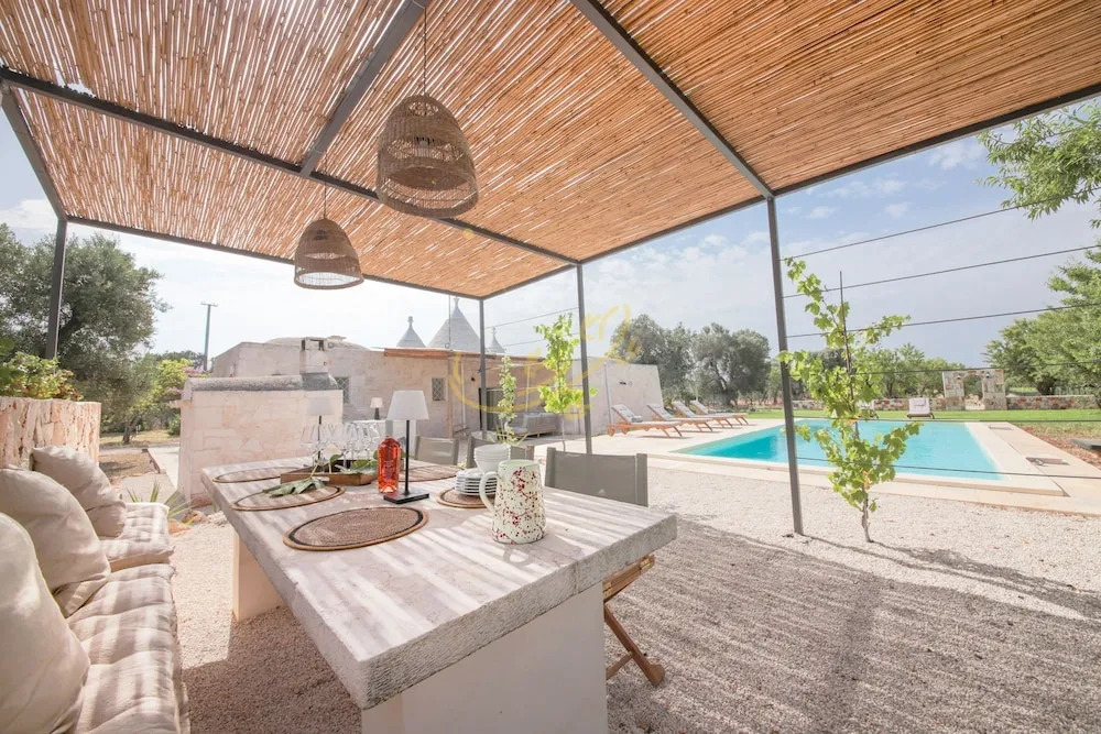 TD Trullo Titiro w Wine Cellar Vineyard Pool