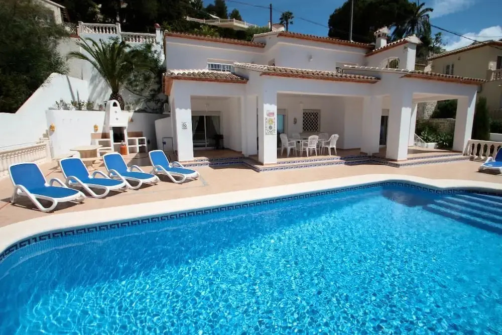 Sesam - sea view villa with private pool in Moraira