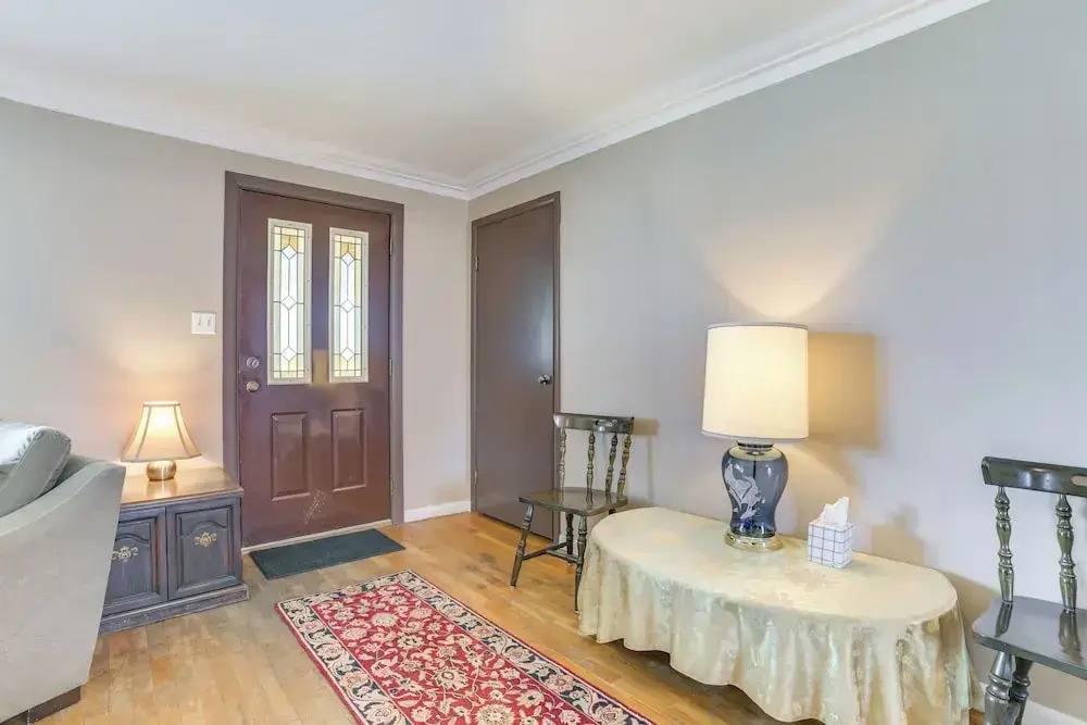 1 MI to Marina: Alpena Lake View Home!