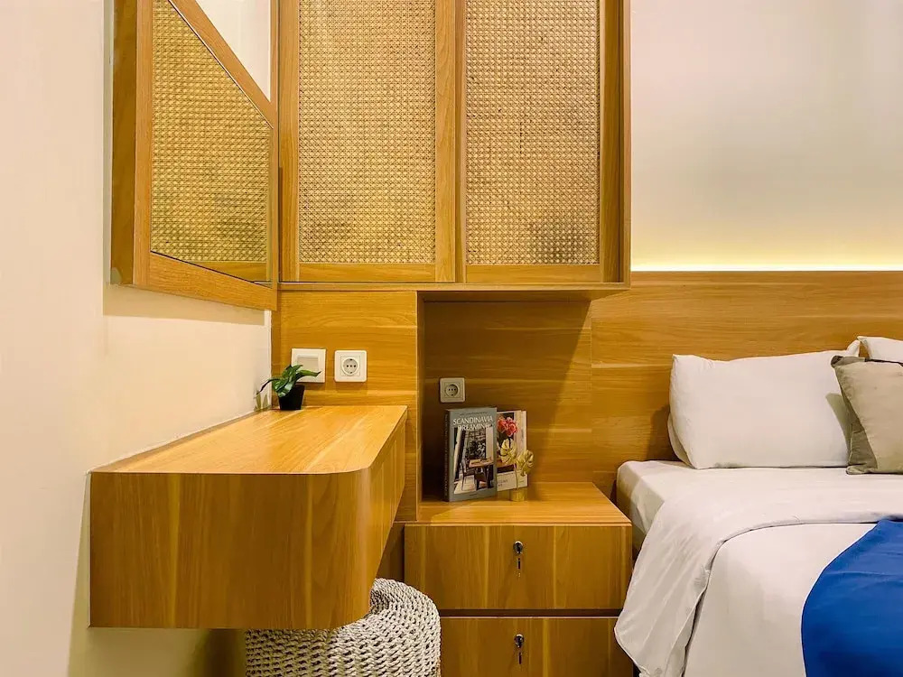 Simply And Homey 1Br With Extra Room At Meikarta Apartment