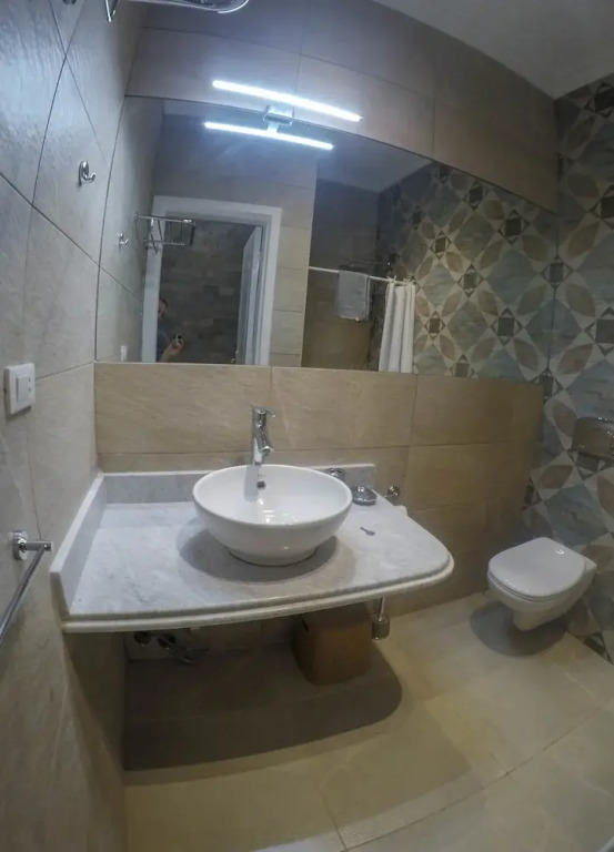 1 bedroom in Sunterra with huge patio