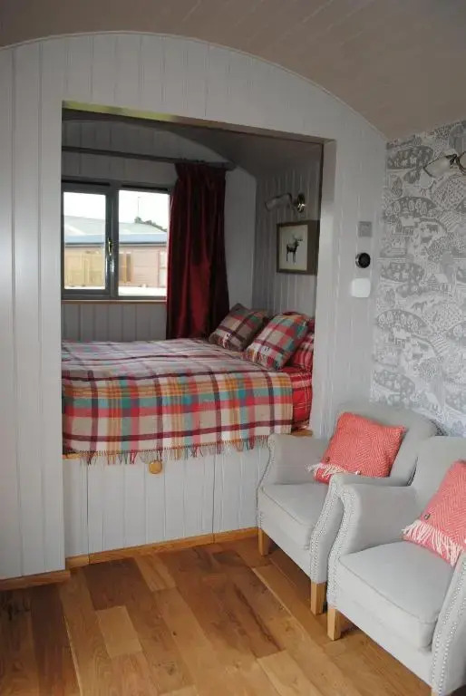 The Little John Petite Cosy Cabin Sleeps 2 Near Sherwood Forest at Fairview Farm Nottingham set in 88 acres