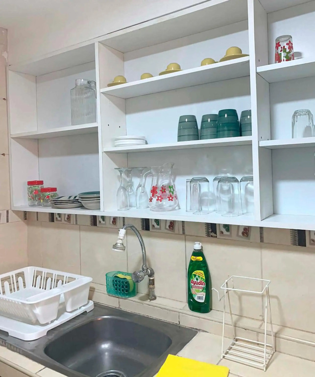 Pershing, lindo dpto. amoblado c/3 dorm y wifi.