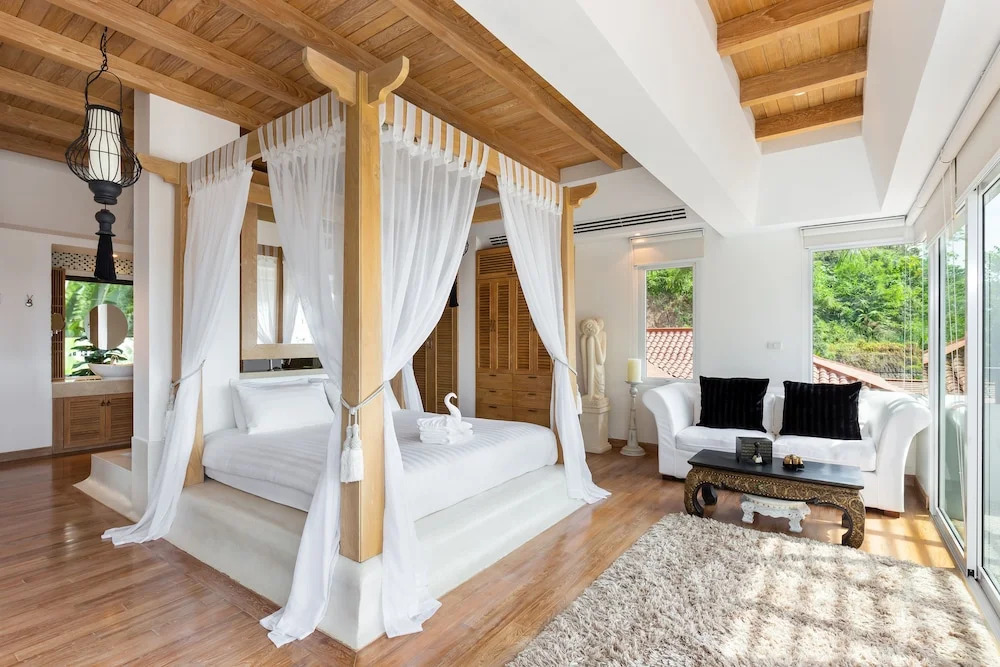 Spectacular Ocean Views 8BR Pool Villa Sawan in Patong! Relax & Play - Billiard, Table football, Gym & Sauna