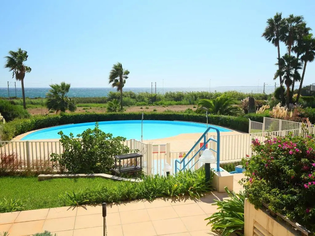 Vaste 2 Pièces res. Grand large grande terrasse vue mer