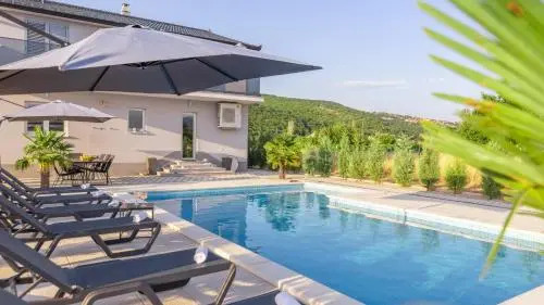 Villa Antea - privat heated pool, brand new villa, relaxing, rural near sea