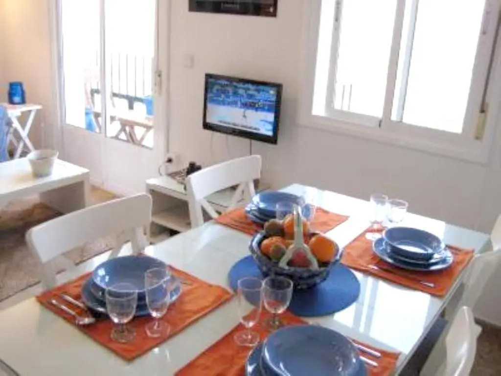 Apartment with one bedroom in Chipiona with wonderful sea view furnished terrace and WiFi 200 m from the beach