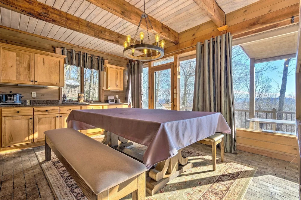 Golf, Sauna, Creek: Spectacular Smoky Mtn-view Gem