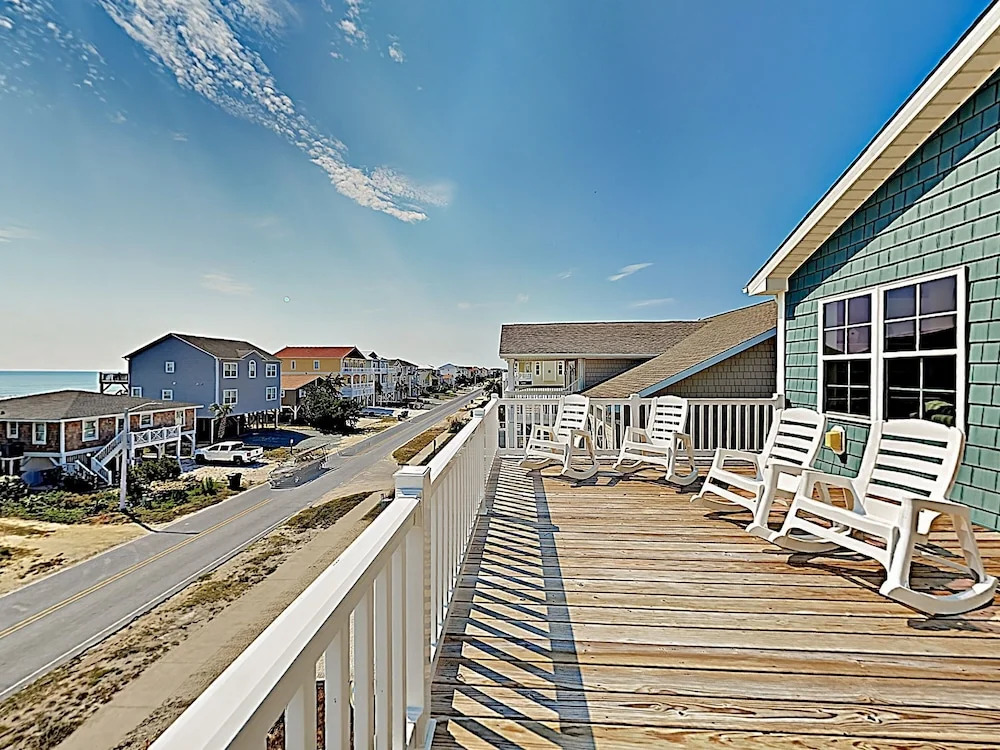 Expansive Beach Beauty W/ Private Pool & Balconies 5 Bedroom Home