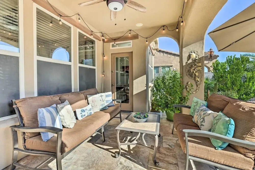 Luxe Goodyear Home w/ Serene Backyard & Game Room