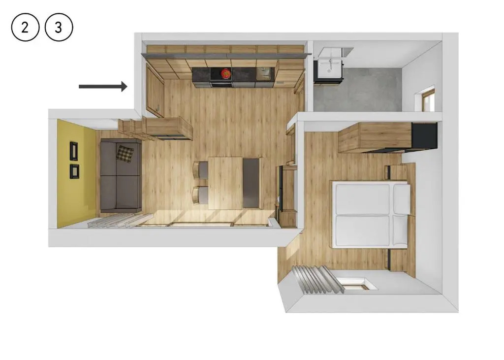 Appartement Förra
