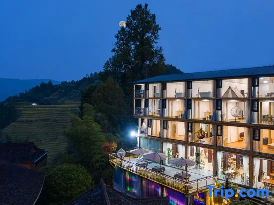 Longji Terrace Panoramic Homestay (Xishan Yule Qianfen Ladder Observation Deck)