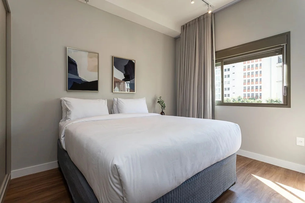 Apartamentos mobiliados com excelente vista e localização - Higienópolis